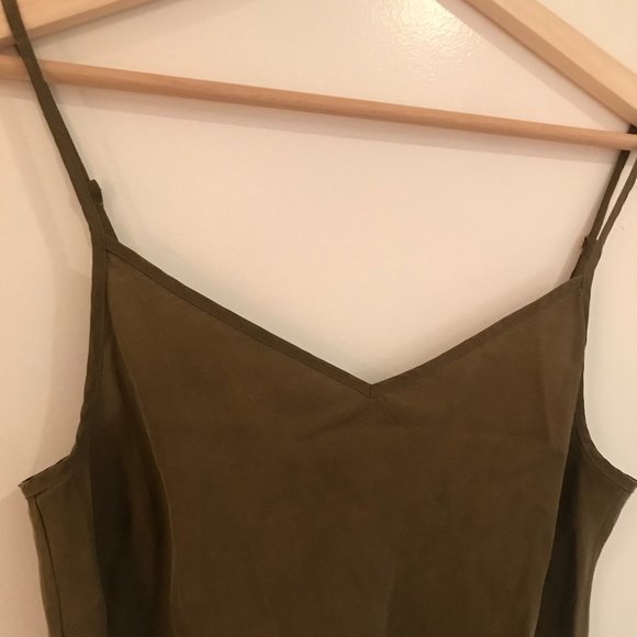 Moss Green 'J.Crew' Camisole - Picture 2 of 5